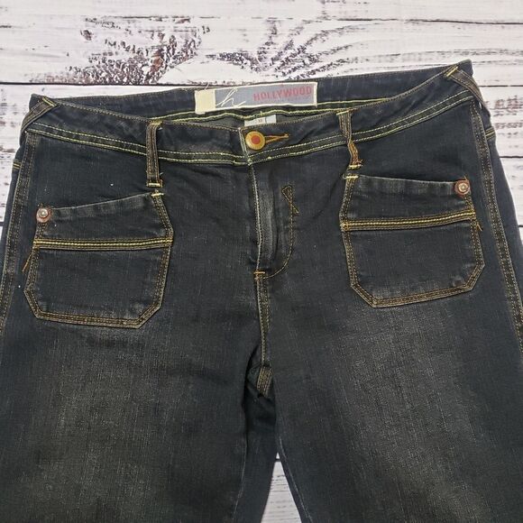 Vintage Hollywood Jeans, jean shorts  90s classic 80s/90s - Picture 2 of 15